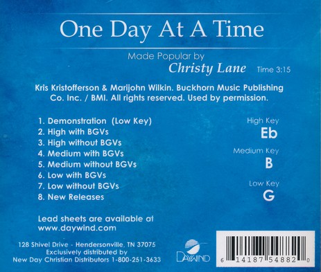 cristy lane one day at a time disk 1
