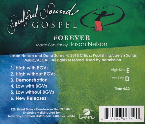 Forever Accompaniment Track Jason Nelson Christianbook Com