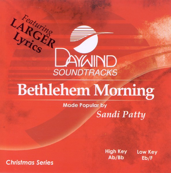 Bethlehem Morning, Accompaniment CD
