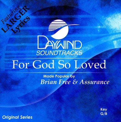 Front Cover Preview Image - 1 of 2 - For God so Loved, Accompaniment CD