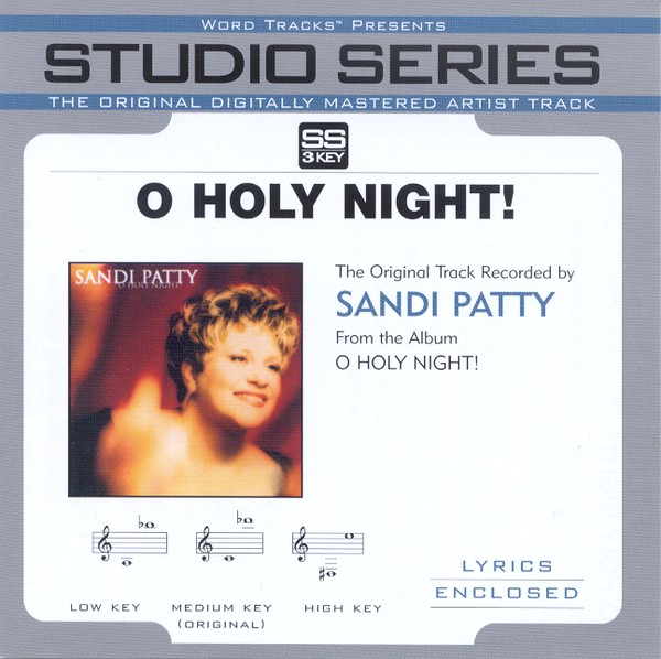 O Holy Night Accompaniment Cd Sandi Patty Christianbook Com