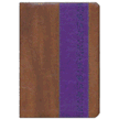 ESV Study Bible, TruTone, Brown/Purple with Iris Design