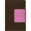 NIV New Women's Compact Devotional Bible--soft leather-look, chocolate/orchid
