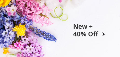 New + 40%+ off