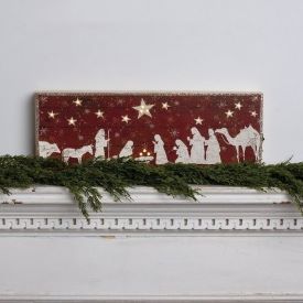 Nativity Box Plaque