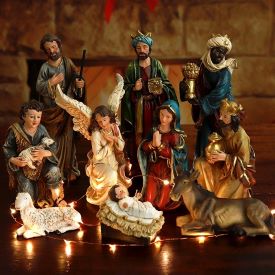 Elegant Nativity Set