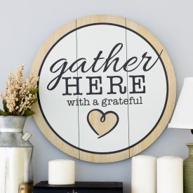 Gather Here Wall Decor