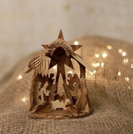 Miniature Olivewood Nativity