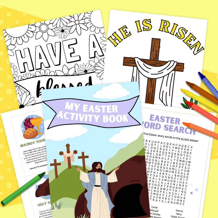 My Easter Activity Book For Kids - Christianbook.com