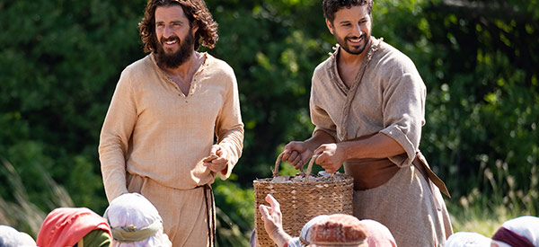 Jesus Feeding the 5,000 from Season 2 of The Chosen