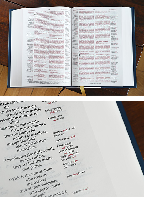 Thomson Chain Reference Bible - look inside