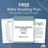 Straight Through Bible Reading Plan 