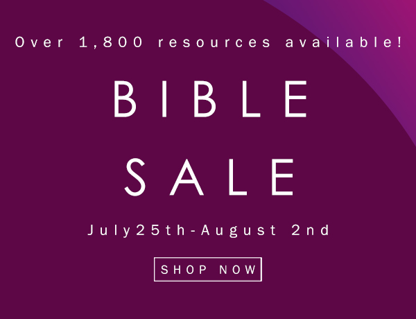 BIBLE SALE: Over 1,800 resources available!