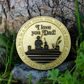 Tribute Coin for Dad