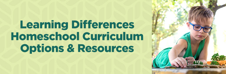 Homeschool Resources for Learning Differences