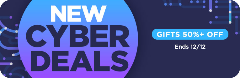 New Cyber Deals- Gifts 50%+ Off