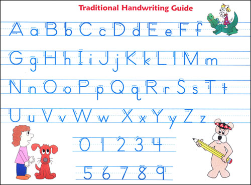 Cursive Letter Formation Chart Guide Frgreenway