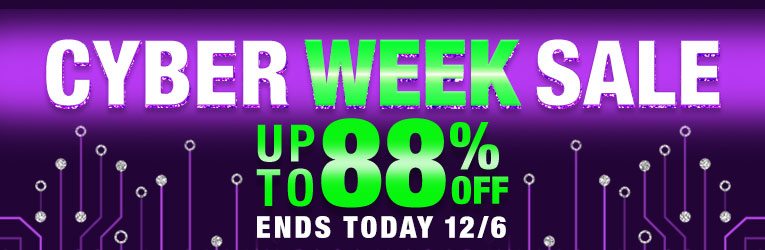 Cyber Week Sale - Ends Today