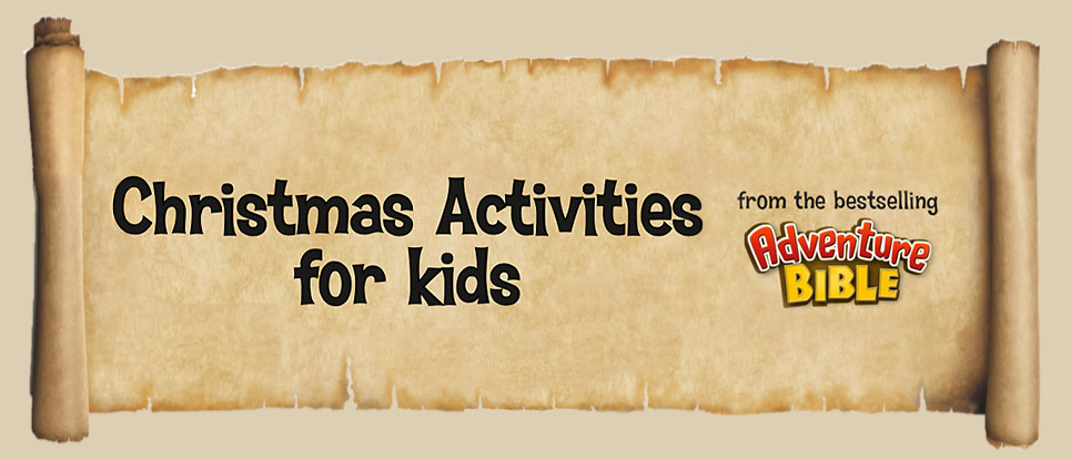 Adventure Bible Christmas Activities