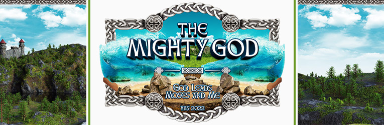 The Mighty God VBS Banner