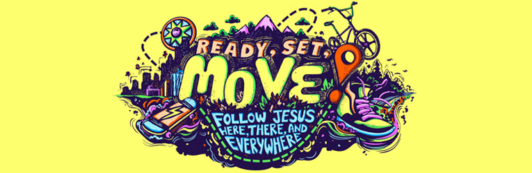 Ready, Set, Move VBS Logo Banner