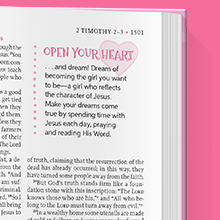 Invitations to apply specific truths from God’s Word directly to her heart.