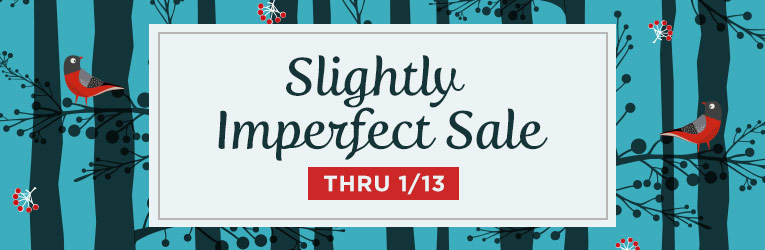 Slightly Imperfect Sale