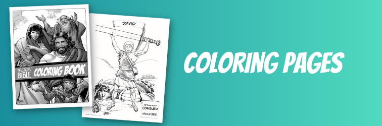 Action Bible Coloring Pages
