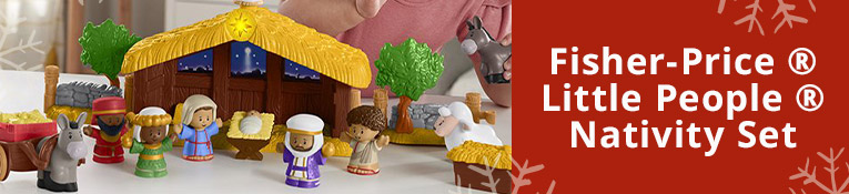 Little People Nativity Updated 34960X