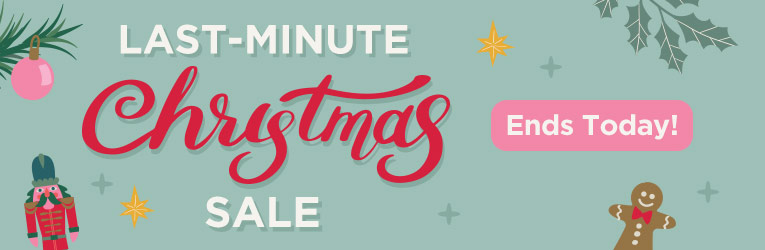 Last Minute Sale - Up to 83% off - Ends Today
