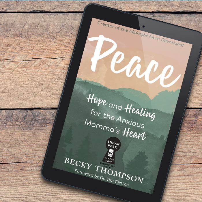 Free Sneak Peek Peace Becky Thompson - Christianbook.com