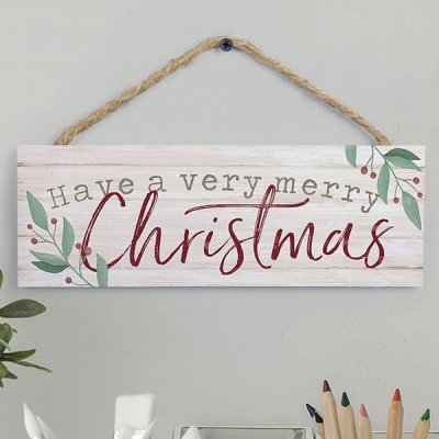Christmas Hanging Signs