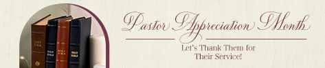 Pastor Appreciation Month Let's Thank them for their Service