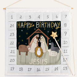 Happy Birthday Jesus Advent Calendar