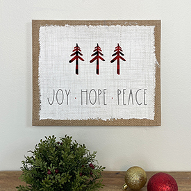 Folk Art: Joy Hope Peace