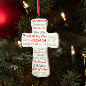 Names of Jesus Ornament