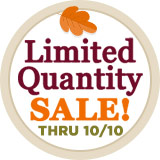 Limited Quantity Sale