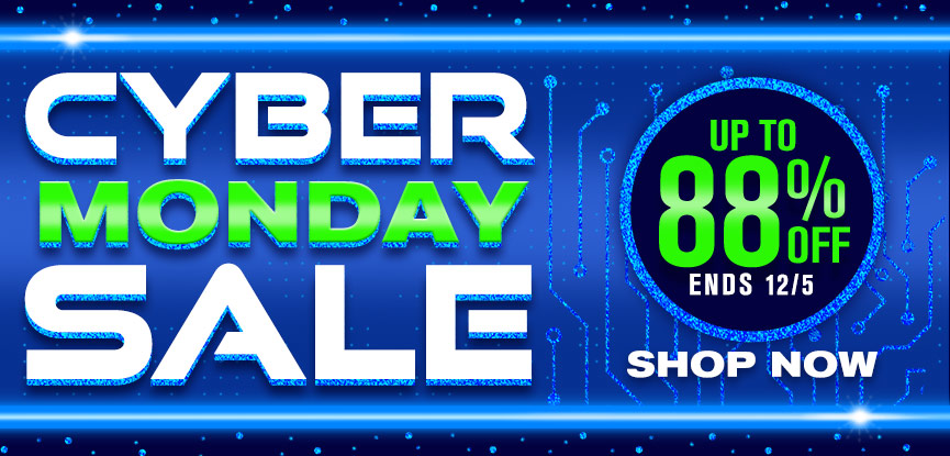 Cyber Monday Sale up to 88% off ends 12/5. Shop now,