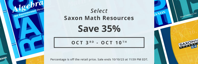 Select Saxon Sale - ends 10/10/23