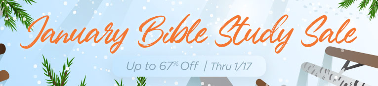 January Bible Study Sale-Ends 1/17