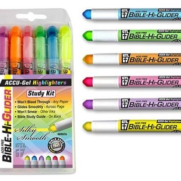 Bible Study Markers & More