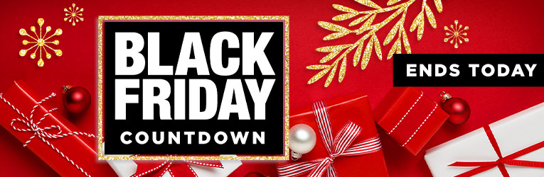 Black Friday Countdown - Ends Today