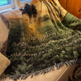 Blessing Tapestry Throw