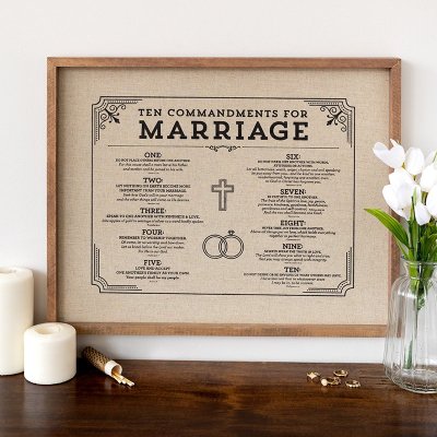 10 Commandments of Marriage