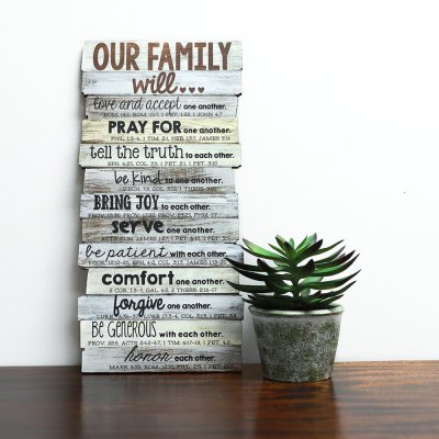 Our Family Will...