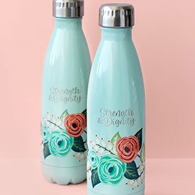 Strength and Dignity Water Bottle