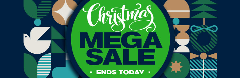Christmas Mega Sale - Ends Today