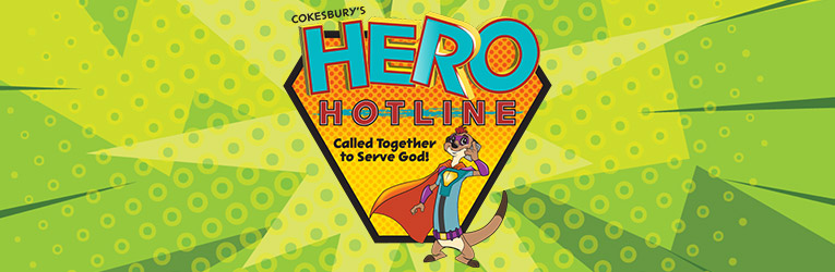 Hero Hotline VBS Logo Banner