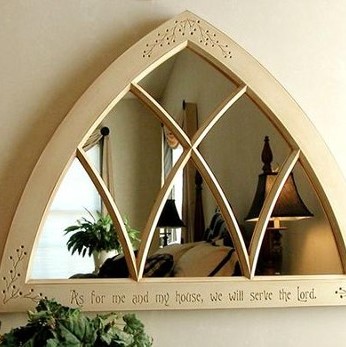 Wall Mirror with Scripture