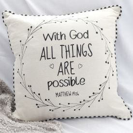 Scripture Pillow